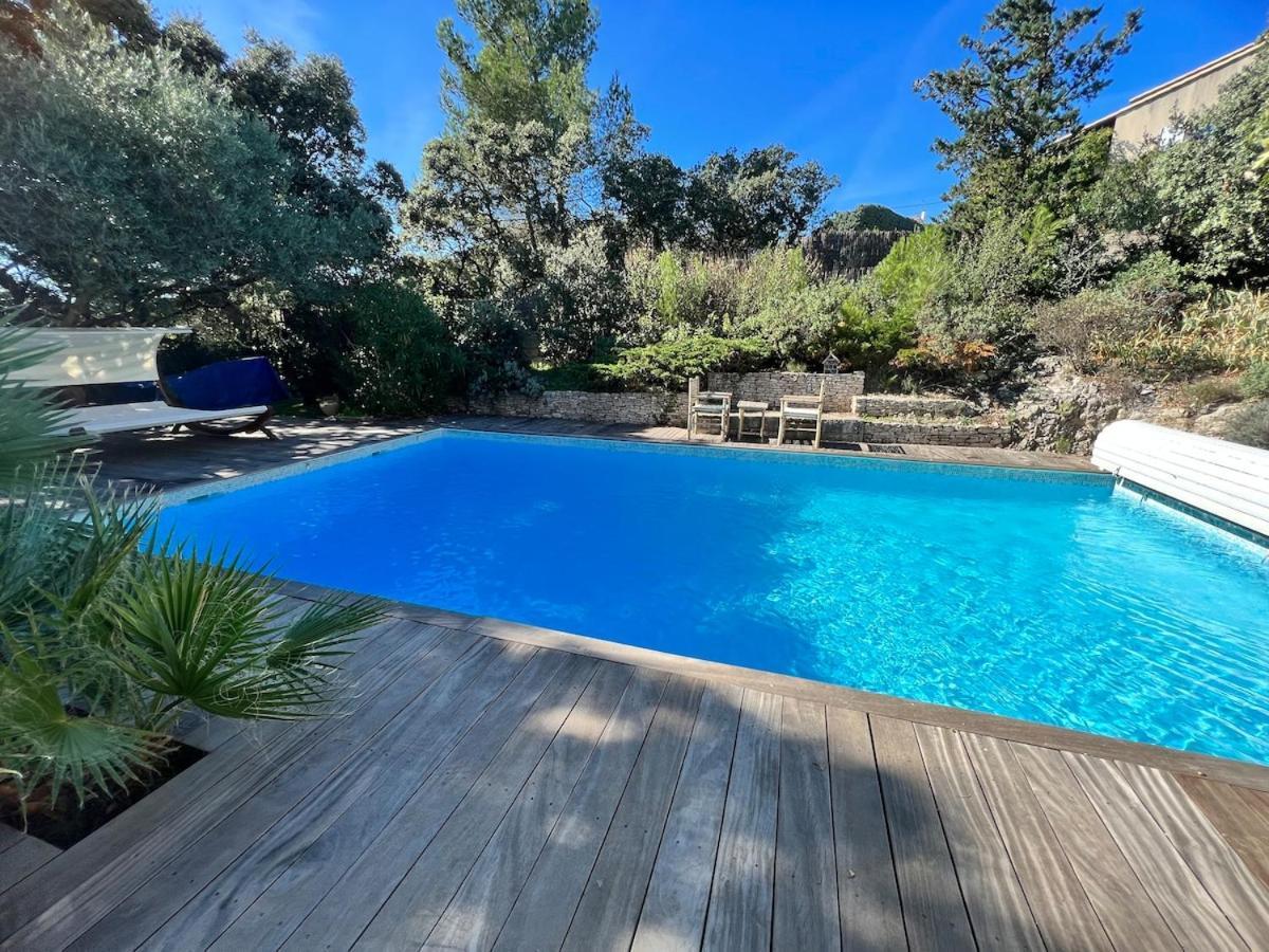 Le Havre De Paix En Garrigue 4 Chambres 3 Sdb Piscine Bezouce 외부 사진